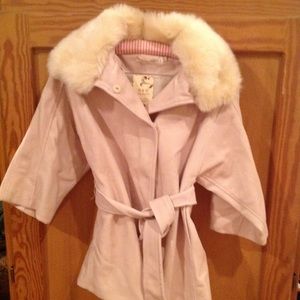 Hooded wrap around jacket